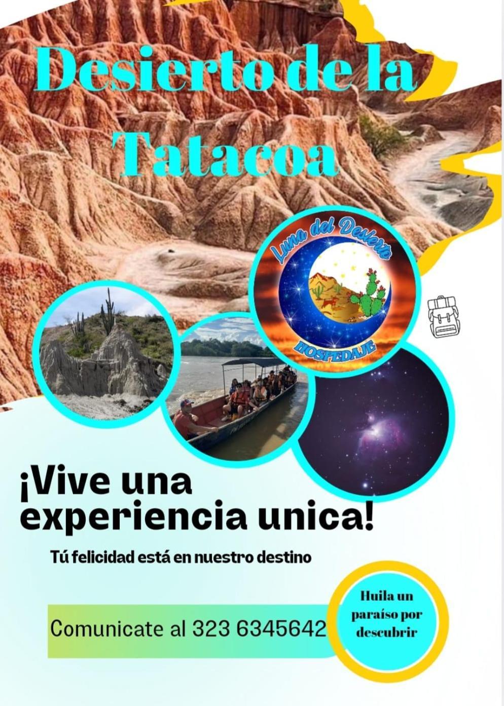 Luna Del Desierto Tatacoa Villavieja Exterior foto
